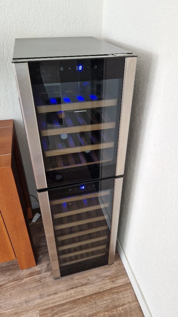 Wijnklimaatkast, Ophalen, 200 liter of meer, Zonder vriesvak, Gebruikt