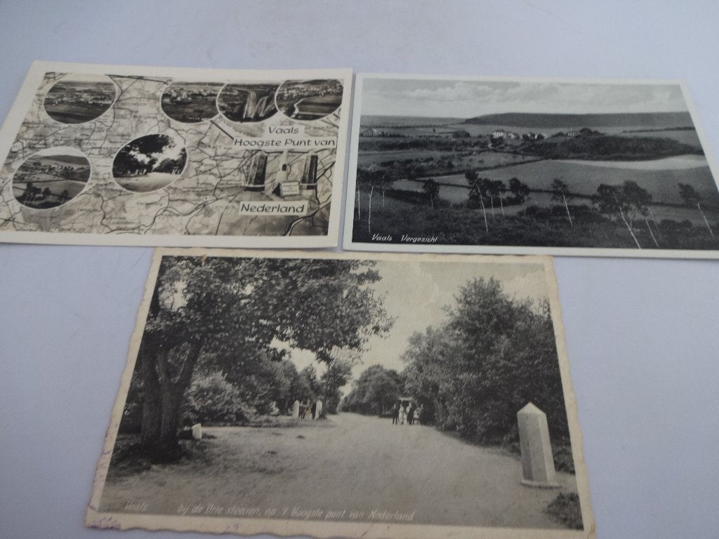 3 Ansichtkaarten Vaals Zuid-Limburg, Verzamelen, Ophalen of Verzenden, 1960 tot 1980, Gelopen, Limburg