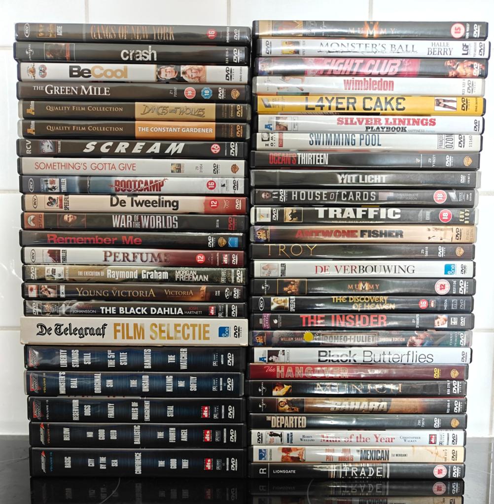 Grote collectie diverse DVD films - Actie, Drama, Komedie., Cd's en Dvd's, Dvd's | Overige Dvd's, Vanaf 12 jaar, Ophalen, Gebruikt