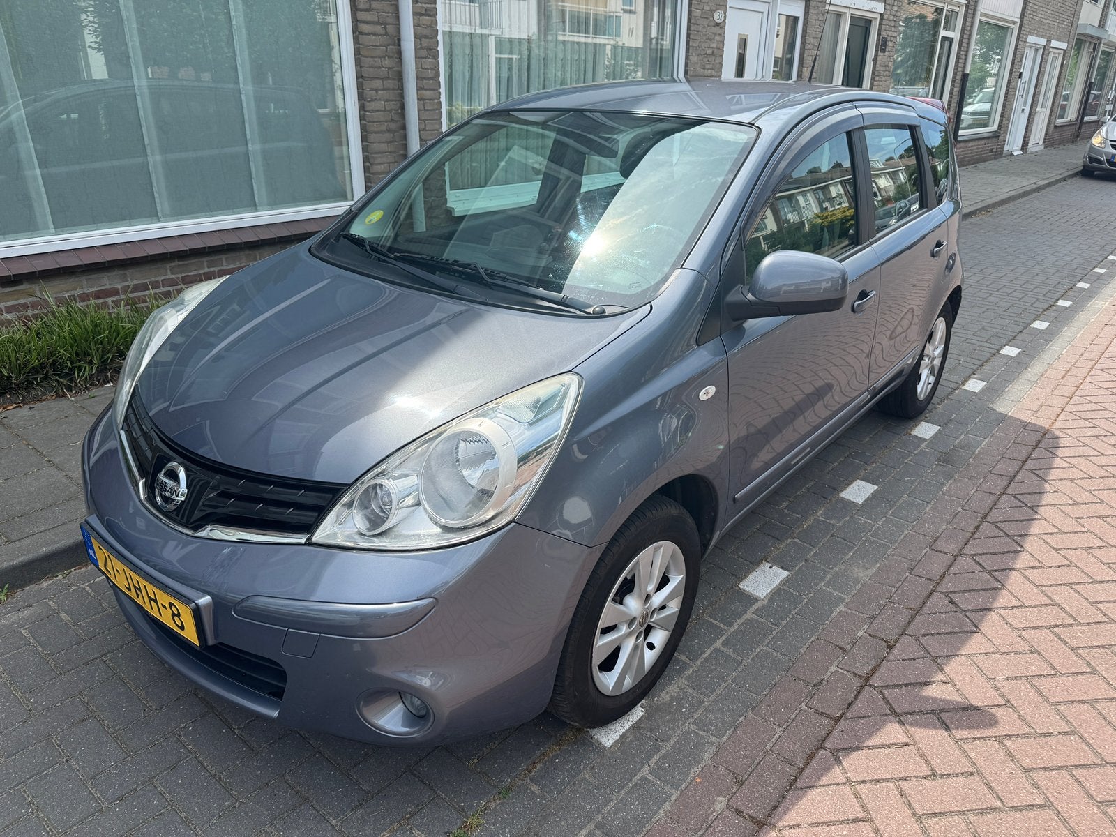 Nissan Note 1.6 16V 2009 Blauw, Auto's, Nissan, Particulier, Note, ABS, Airbags, Airconditioning, Bluetooth, Centrale vergrendeling