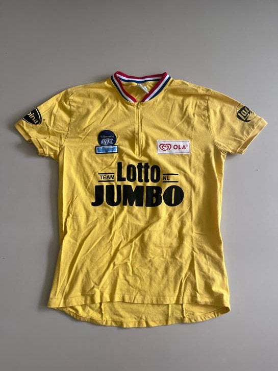 Team Jumbo-Visma Wielershirt - Joop Zoetemelk Editie Wol, Geel, Maat 56/58 (XL), Ophalen of Verzenden, Zo goed als nieuw