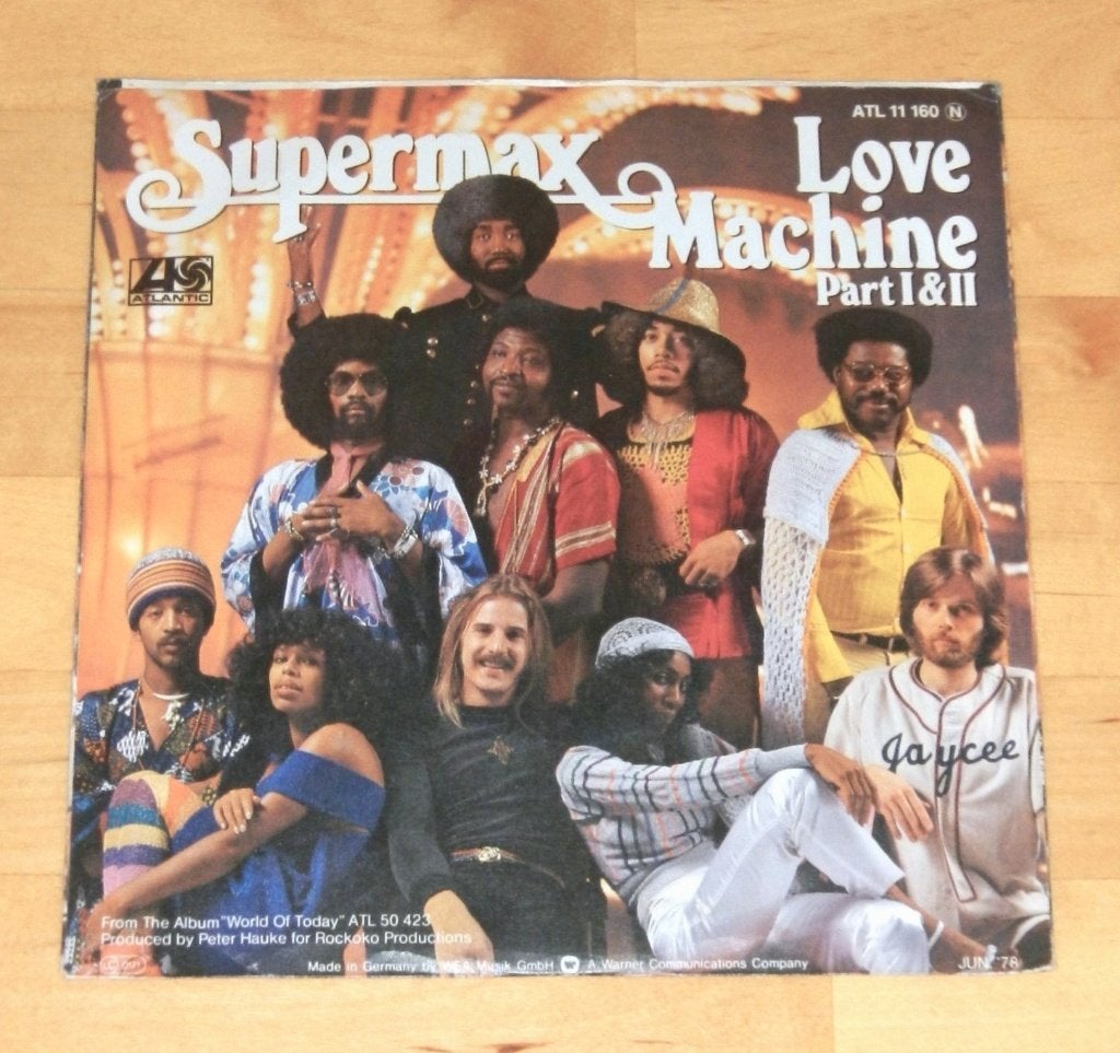 7" single - Supermax - Love Machine - disco funk, Ophalen of Verzenden, Gebruikt, Pop