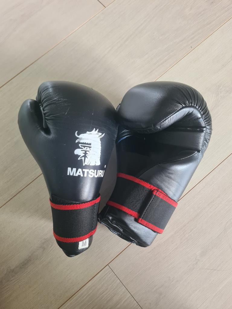 Matsuru Vechtsport Handschoenen Maat M, Sport en Fitness, Vechtsporten en Zelfverdediging, Zo goed als nieuw, Taekwondo, Vechtsportbescherming