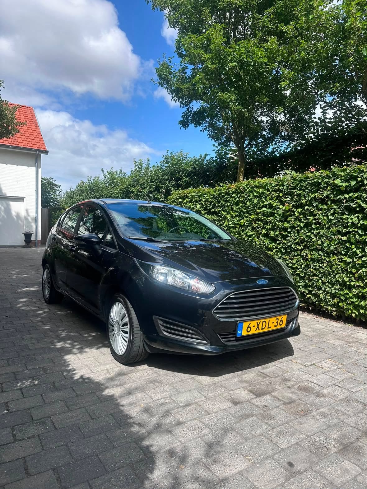Ford Fiësta 1.0 65PK 5D S/S 2014 Zwart, 40 €/maand, 525 kg, Origineel Nederlands, Handgeschakeld