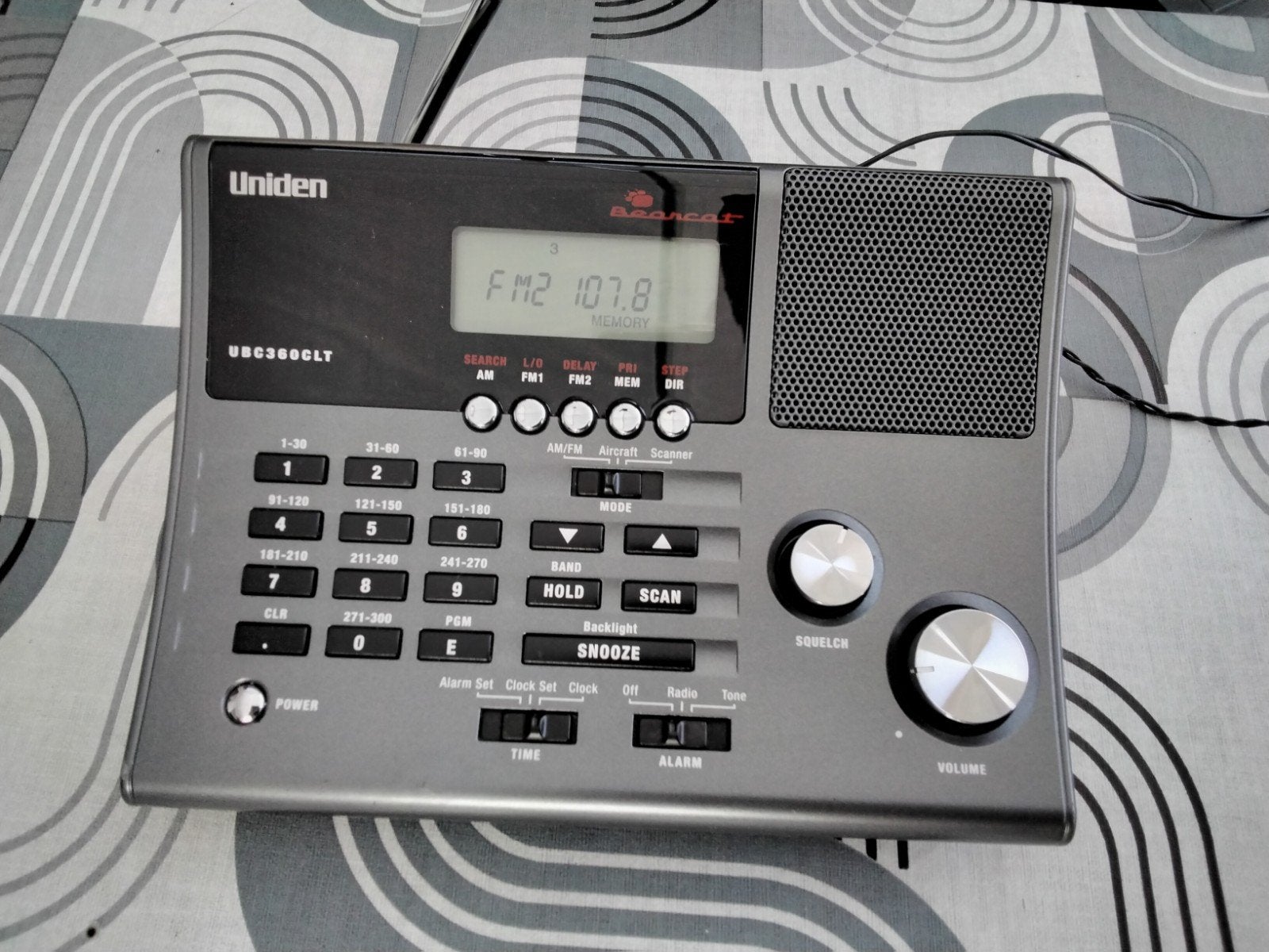Uniden Bearcat Ubc 360 clt, Telecommunicatie, Ophalen of Verzenden, Gebruikt