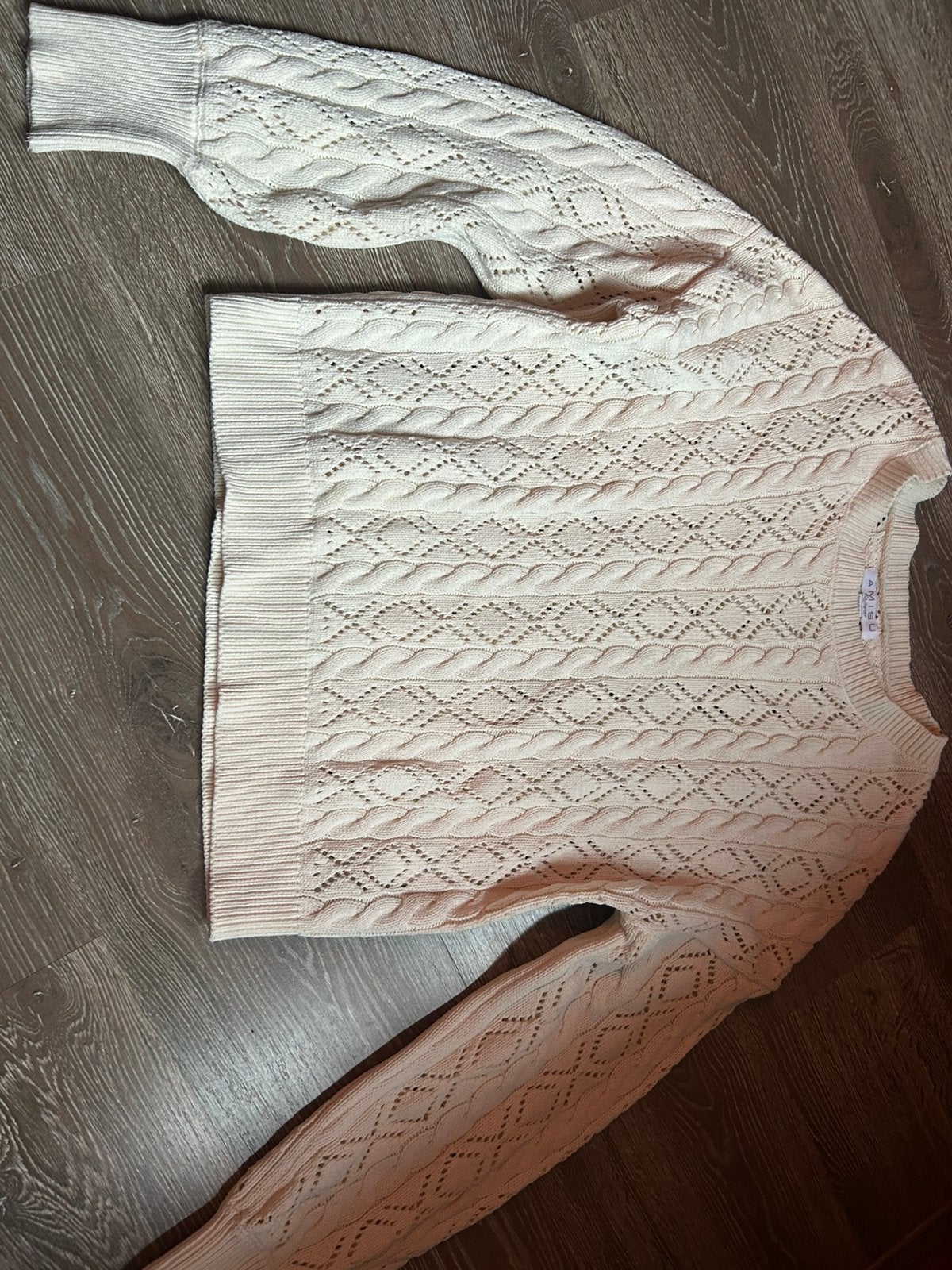 Mooie trui, Kleding | Dames, Ophalen of Verzenden, Zo goed als nieuw, Maat 42/44 (L), Beige