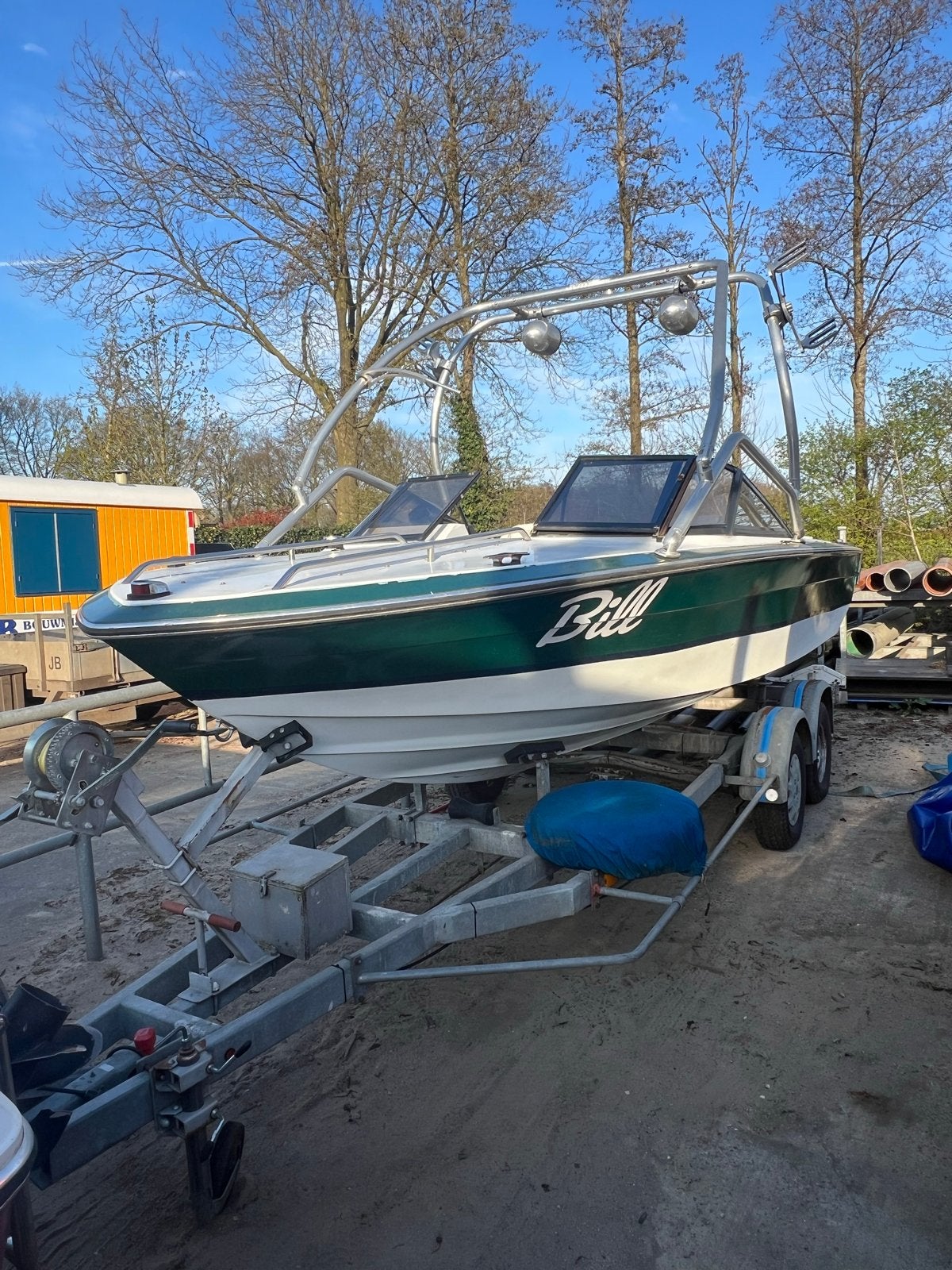Invader Speedboot V6 – 190 PK, Watersport en Boten, Ophalen, Gebruikt, Binnenboordmotor, Elektrische start