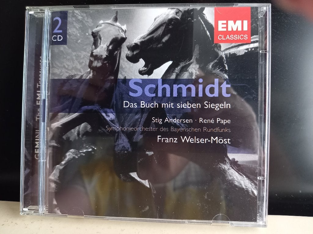 Schmidt- Das buch mit sieben Siegeln- Symph.orch.Bayerischen, Ophalen of Verzenden, Zo goed als nieuw, Overige typen