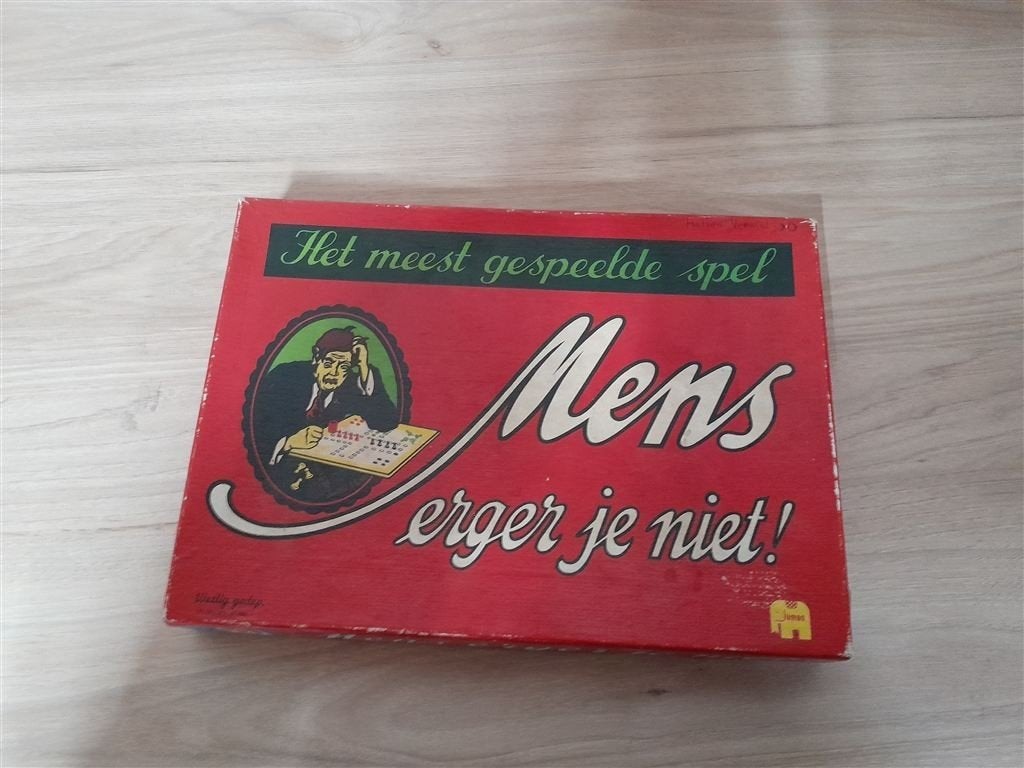 mens erger je niet orgineel jumbo [s1139], Verzenden, Zo goed als nieuw