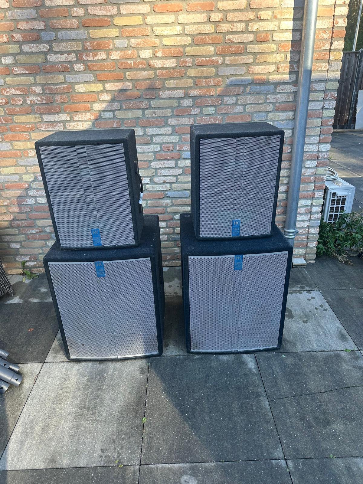 HK Audio Classic Pro luidsprekerset – 2 tops en 2 subs, Ophalen, ., Overige typen, Zo goed als nieuw