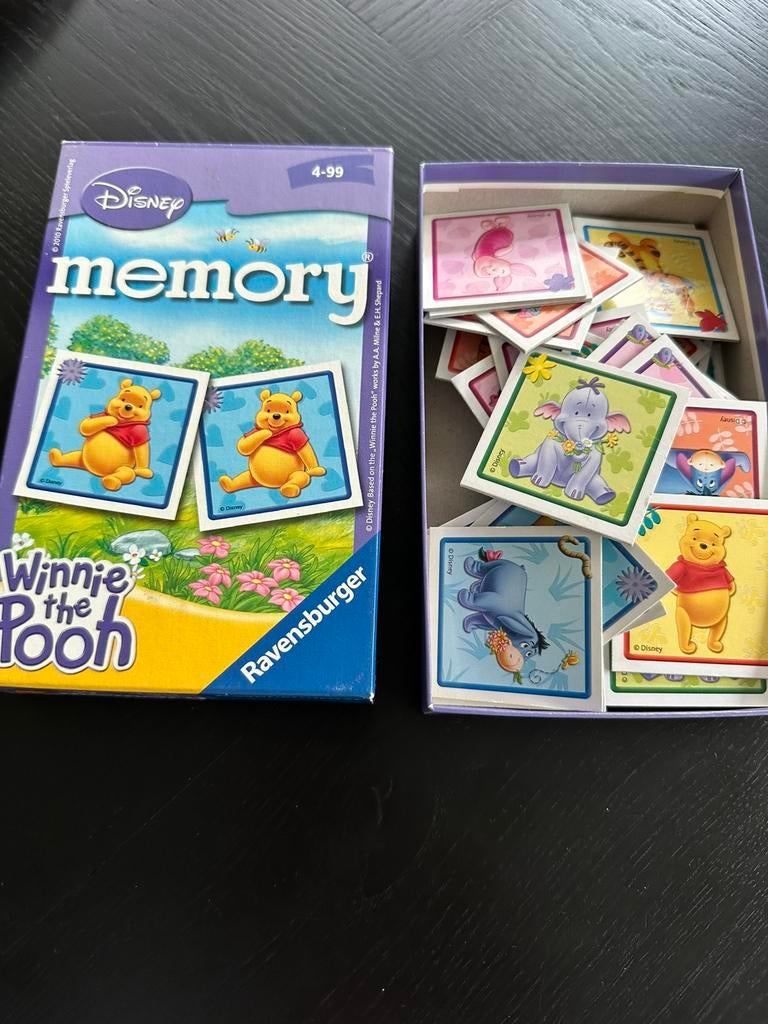 Winnie the pooh memory, Vijf spelers of meer, Ophalen, Zo goed als nieuw
