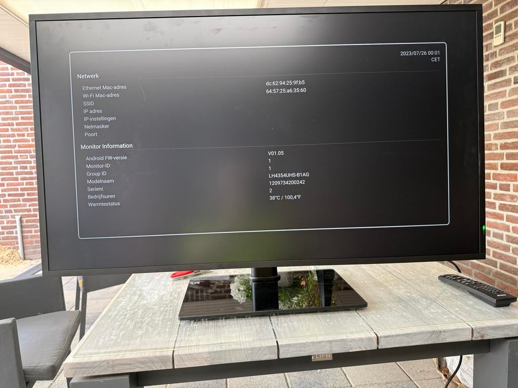 Nieuw Iiyama ProLite 43 inch 4K scherm (Portrait/Landscape), Computers en Software, Monitoren, Ophalen, Draaibaar, IPS, Nieuw