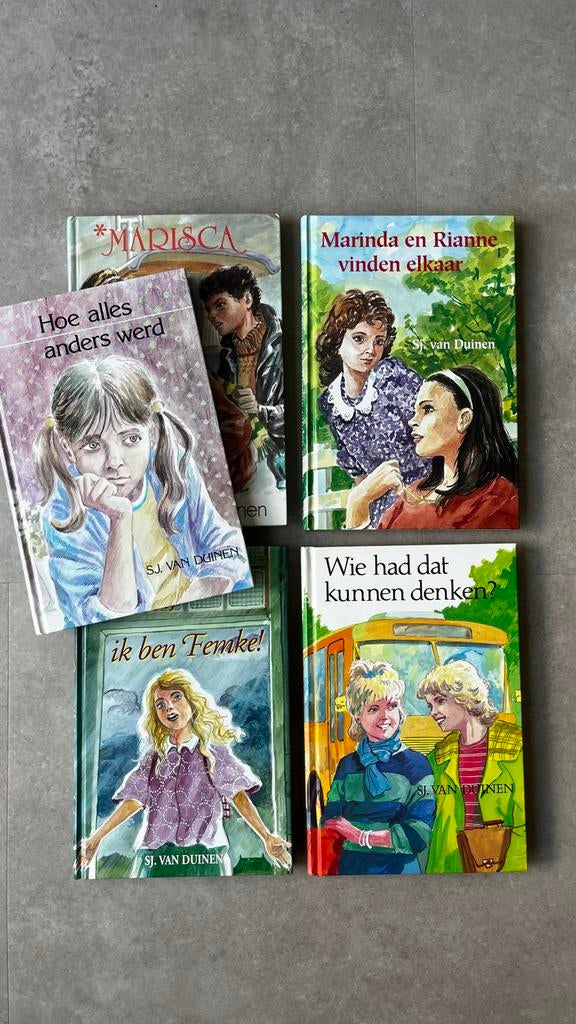 Boeken SJ van Duinen set van 5, Boeken, Ophalen of Verzenden, Gelezen
