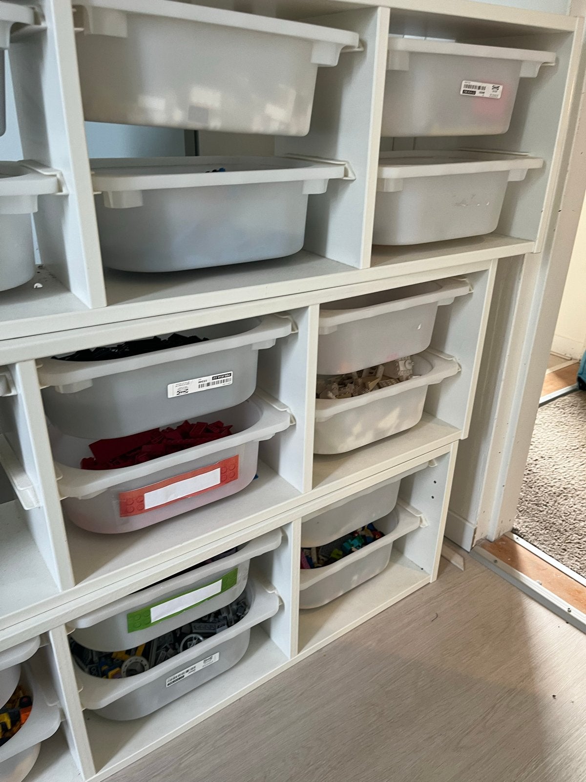 3 x IKEA Trofast opbergkast met bakken, Ophalen, Gebruikt, Overige merken