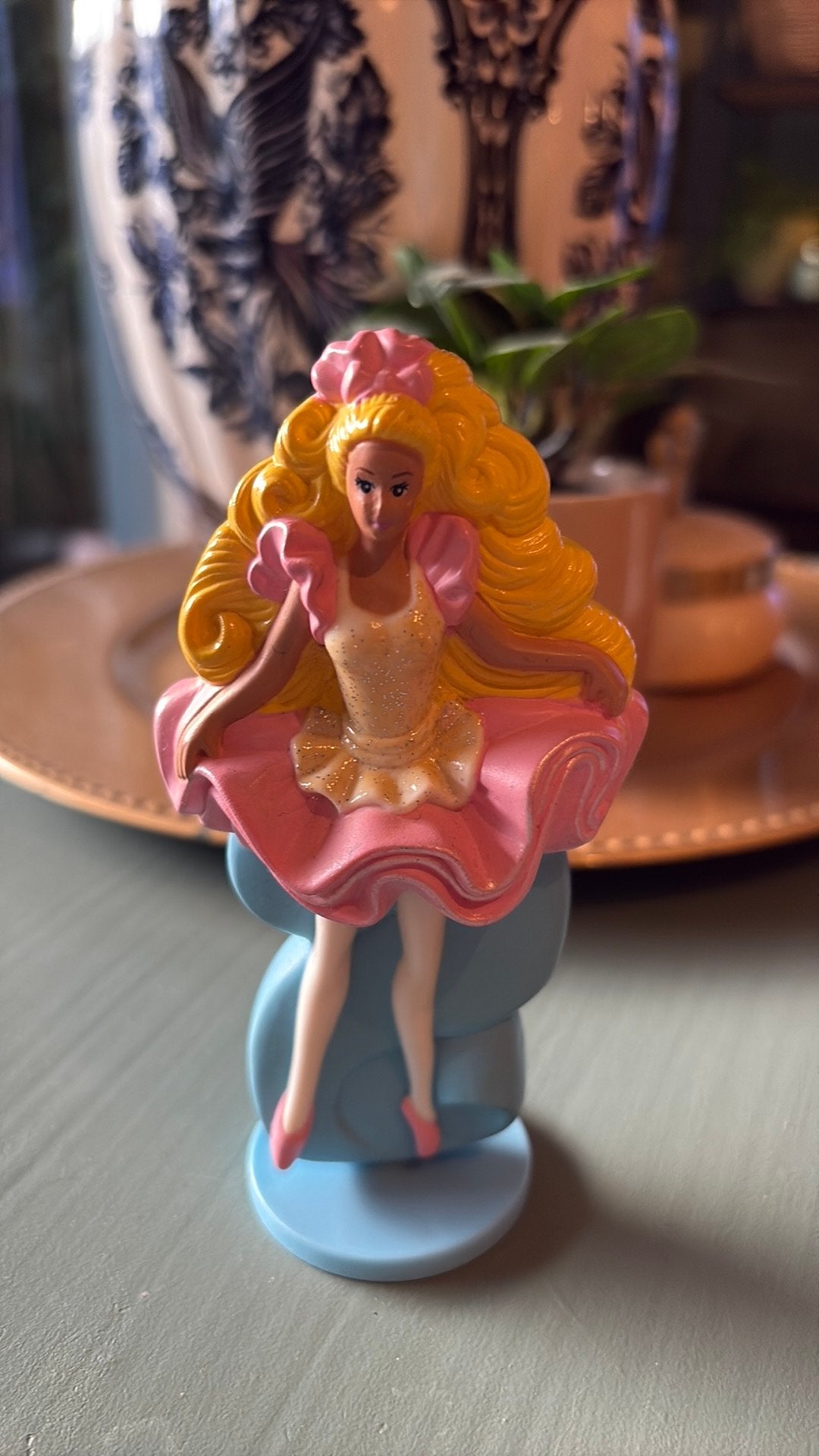 Barboe draaitrommel figuur uit 1993 Mcdonalds, Ophalen of Verzenden, Gebruikt