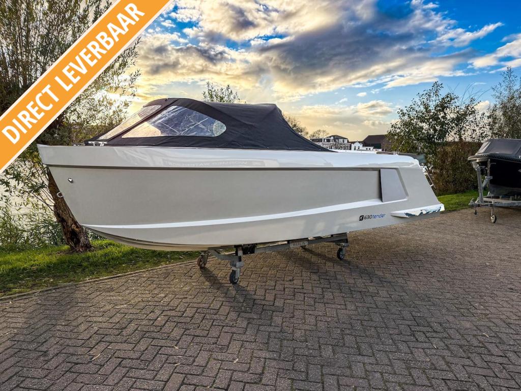 Prachtige stijlvolle sloep | Aqua24 630 Tender, Watersport en Boten, Sloepen, Overige typen, Zonnedek, Niet ingevuld, Nieuw