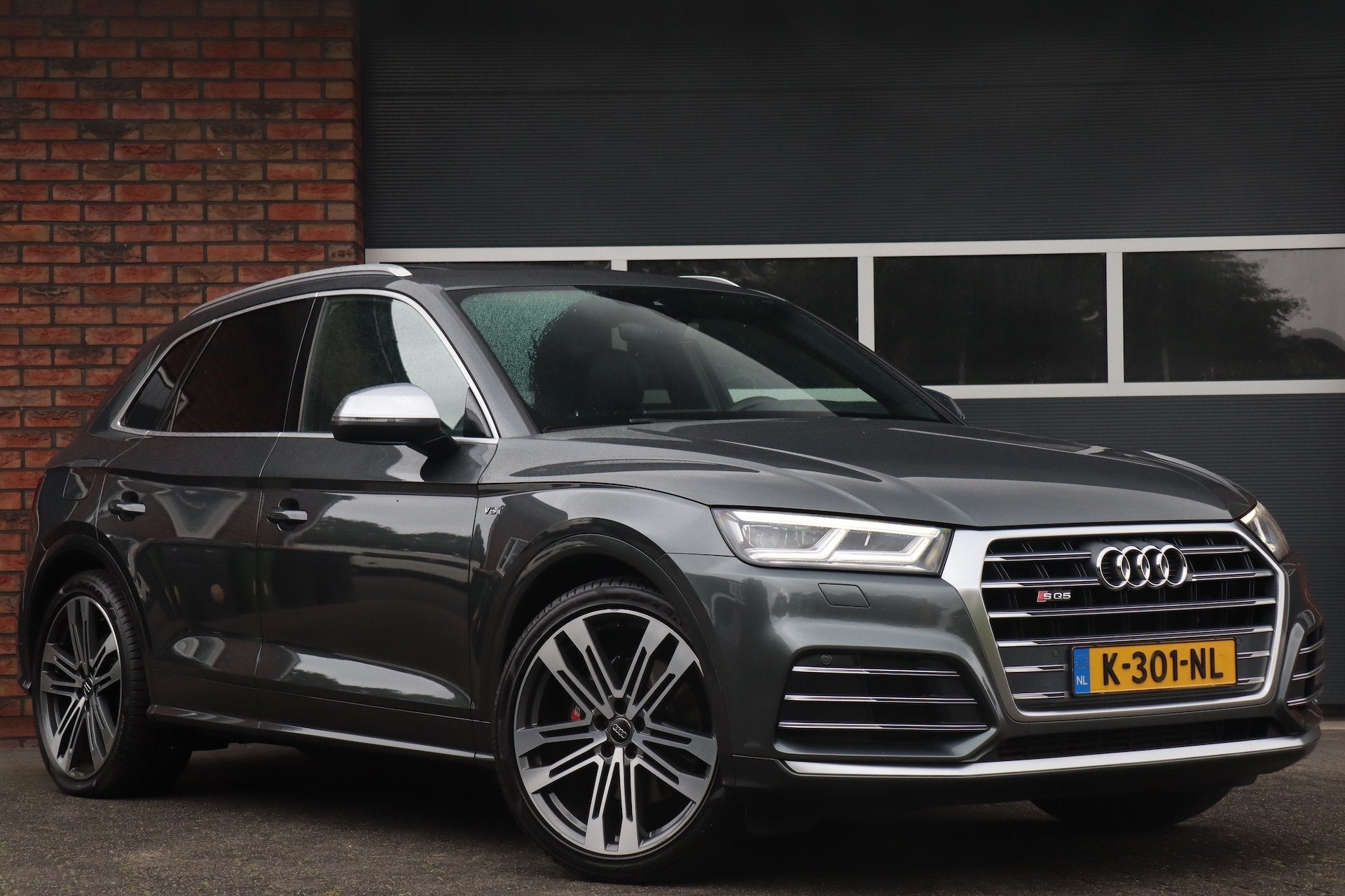 Audi Q5 3.0 TFSI SQ5 quattro, Pano, Luchtvering (bj 2018), Auto's, Automaat, Gebruikt, 2995 cc, Q5
