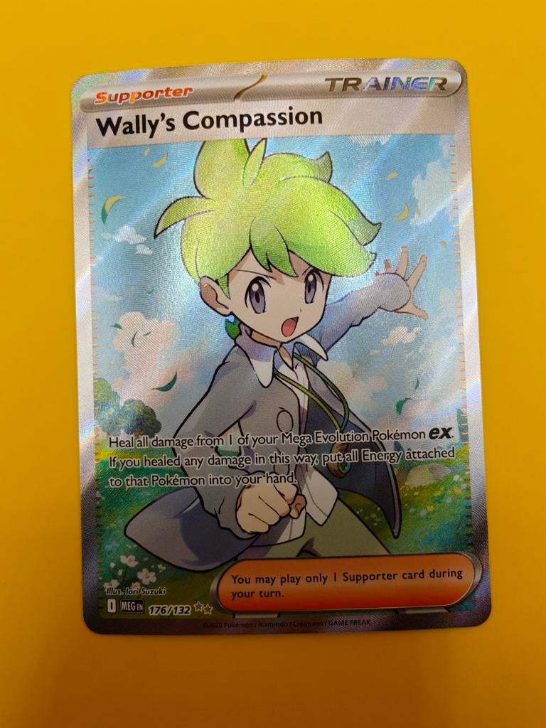 Wally's Compassion Full Art - Mega Evolution Base Set, Verzenden, Zo goed als nieuw