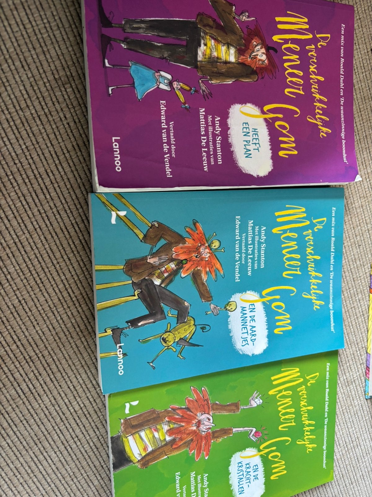 Boek De verschrikkelijle meneer Gom, Ophalen of Verzenden, Gelezen