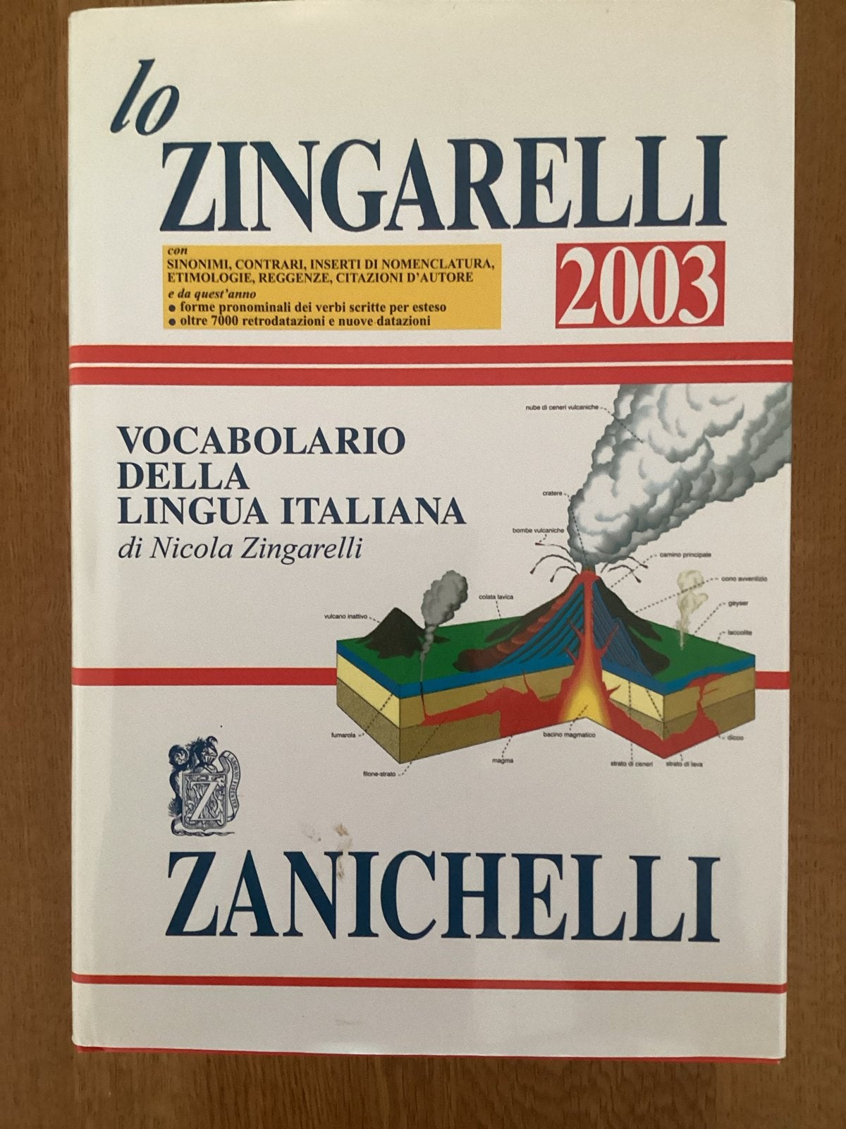 Lo Zingarelli 2003: Vocabolario della Lingua Italiana, Ophalen of Verzenden, Zo goed als nieuw, Overige uitgevers, Italiaans