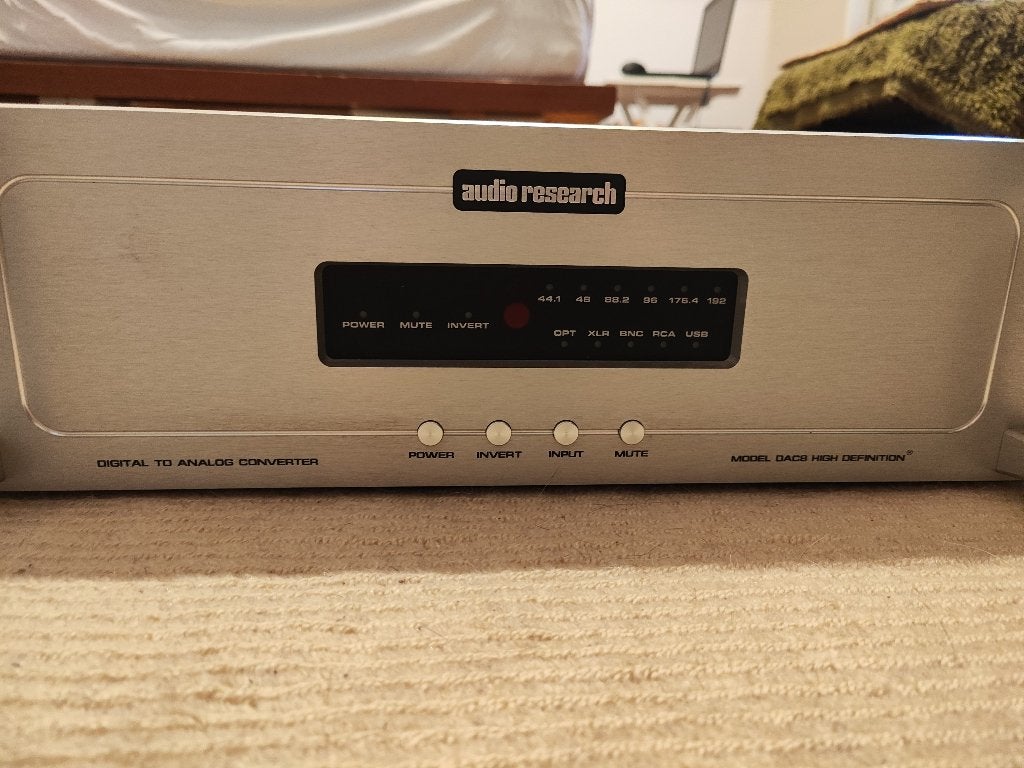 Audio Research DAC 8, Audio, Tv en Foto, Verzenden, Zo goed als nieuw