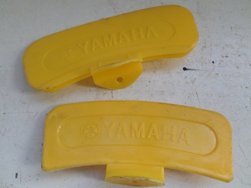 2X GEEL BORD YAMAHA, Fietsen en Brommers, Ophalen of Verzenden, Nieuw, Overige typen, Yamaha