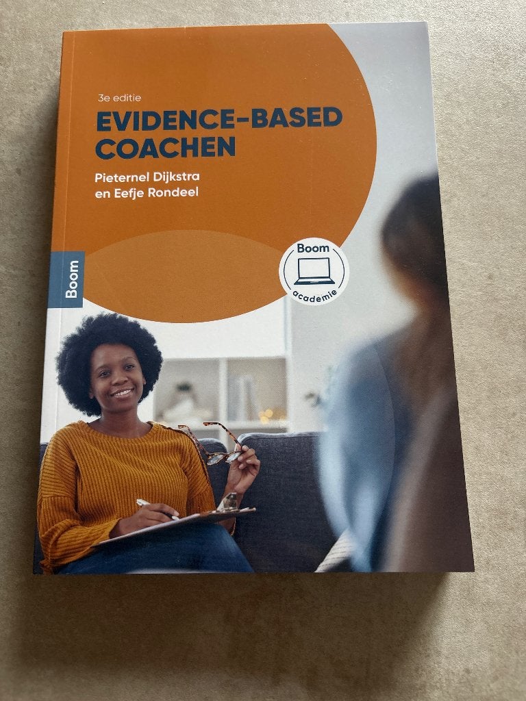 Boek pep Han.   Evidence -based coachen, Boom, Nieuw, Beta, HBO
