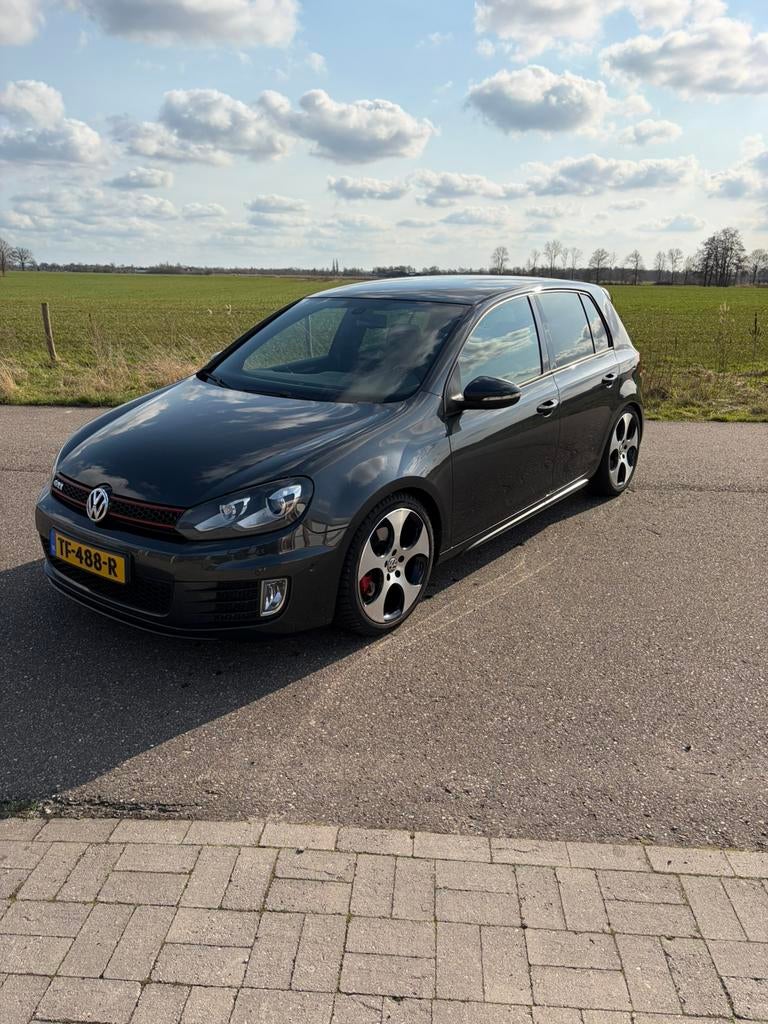 Volkswagen golf 6 gti 2009, Auto's, Zwart, 14 km/l, Stationwagon, Particulier
