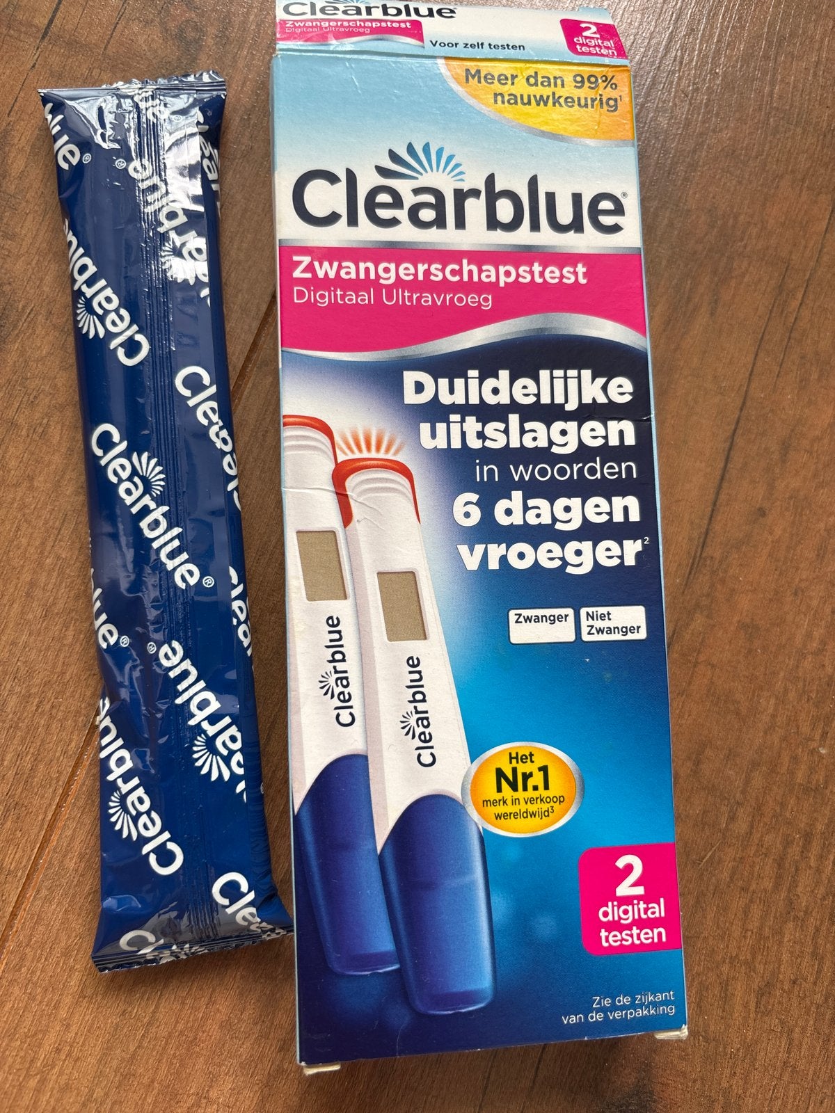 Clearblue Digitale Zwangerschapstest -, Ophalen, Nieuw