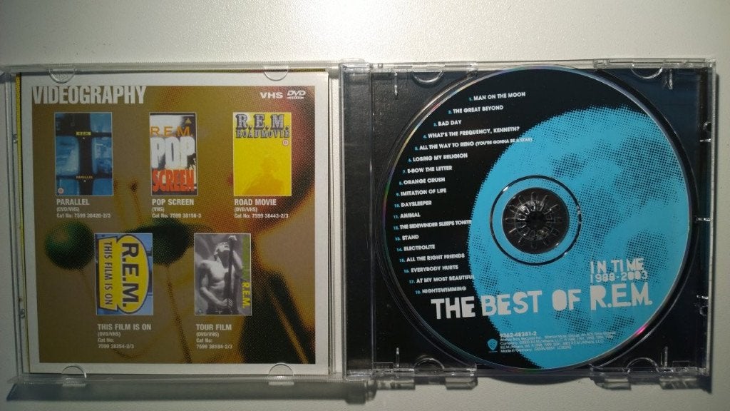 R.E.M. - In Time (The Best Of R.E.M. 1988-2003), Ophalen of Verzenden, Zo goed als nieuw, Poprock, Album