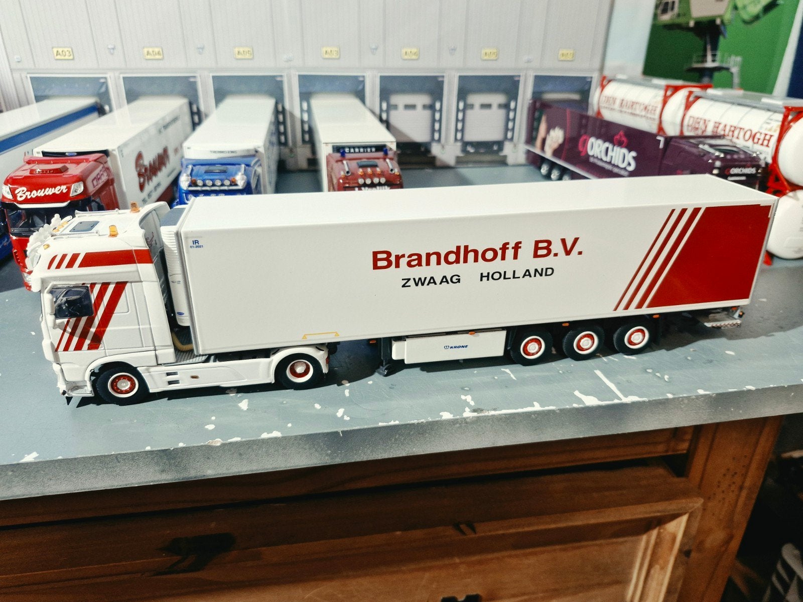 Daf XF met koeltrailer wsi van BRANDHOF, Ophalen of Verzenden, Zo goed als nieuw, Bus of Vrachtwagen, Wsi