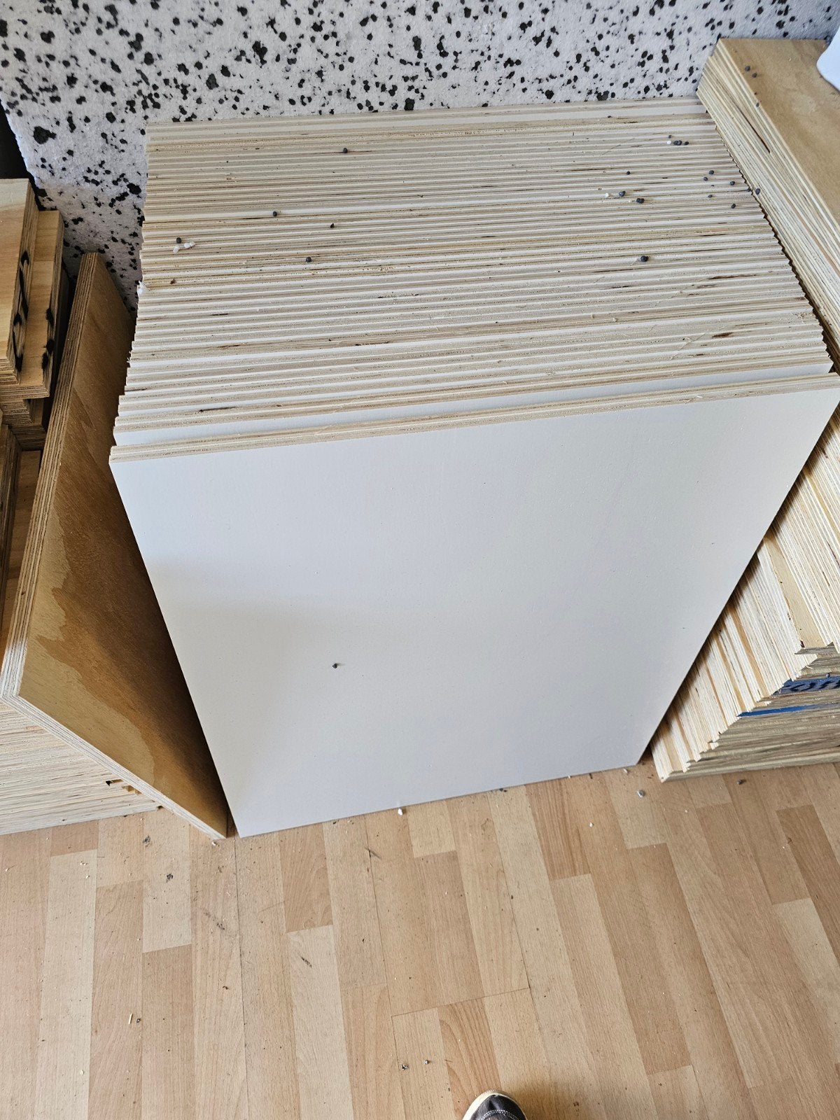 Multiplex 9mm gegrond 61x71 cm, Minder dan 25 mm, Overige typen, Nieuw, Ophalen of Verzenden