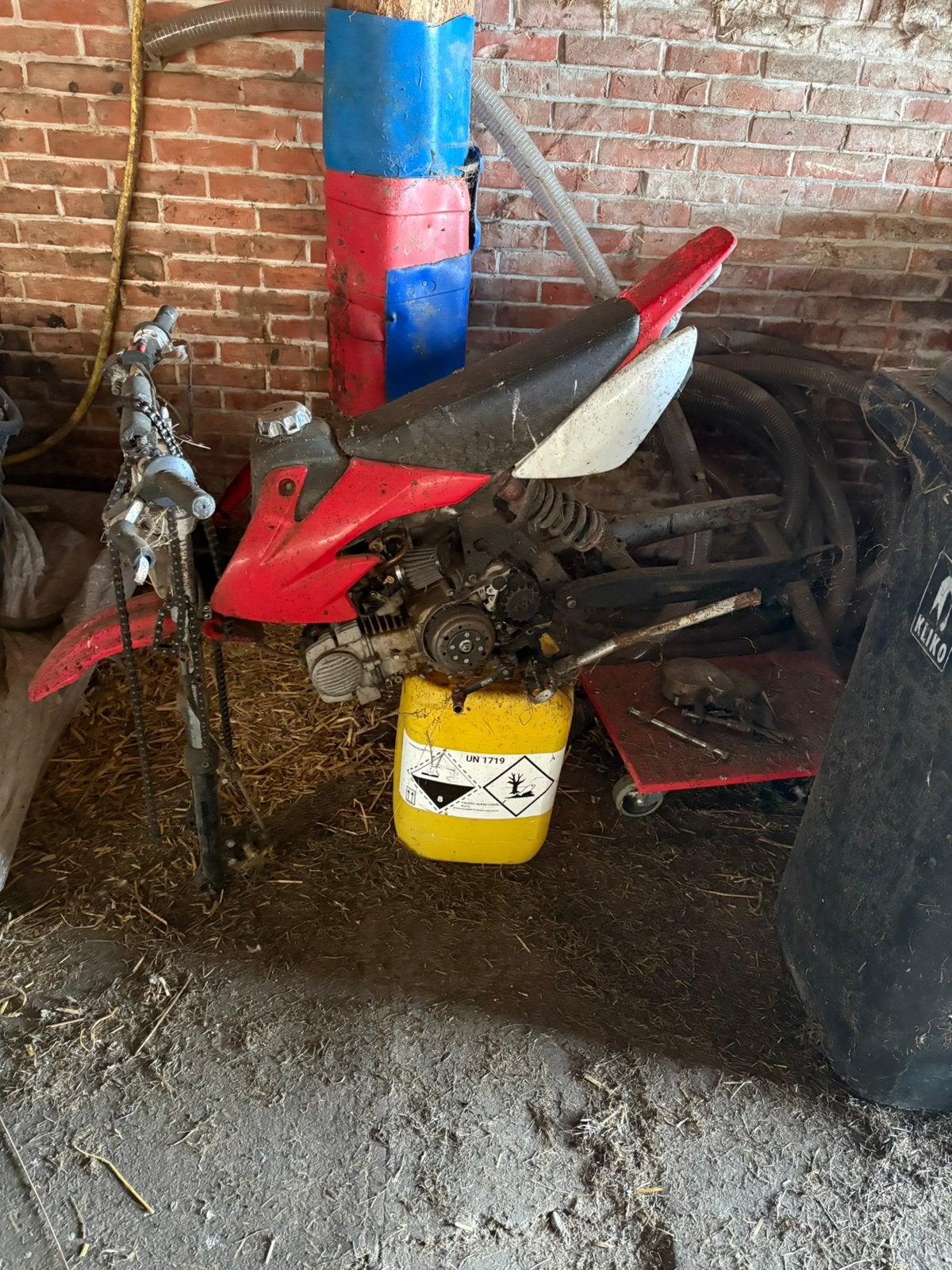 Pitbike 140 cc, Ophalen of Verzenden