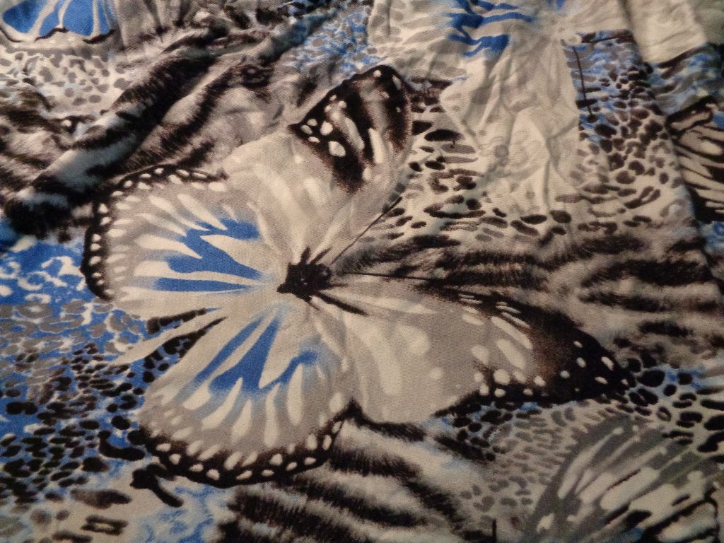 rekbare stof met vlinders 175 cm bij 85 cm, Overige materialen, Overige kleuren, Nieuw, Ophalen of Verzenden
