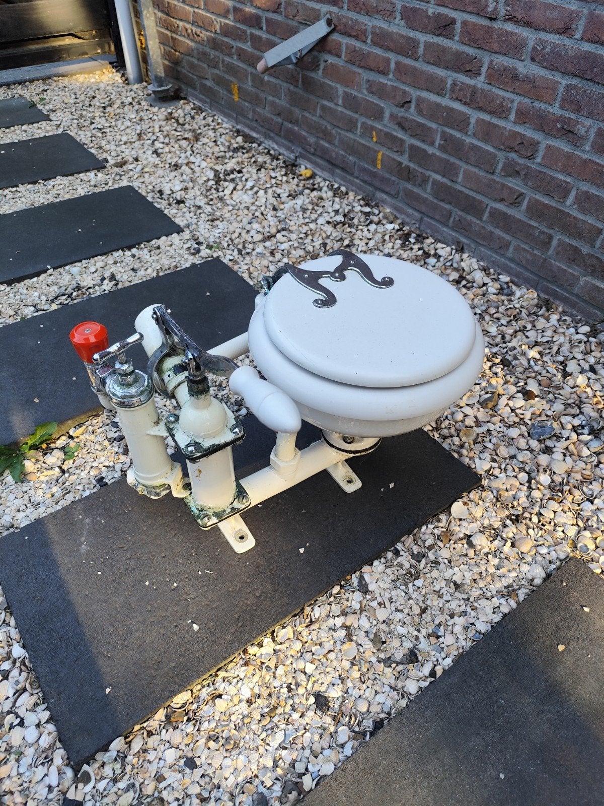 Blake scheepstoilet / boottoilet, Watersport en Boten, Ophalen, Gebruikt