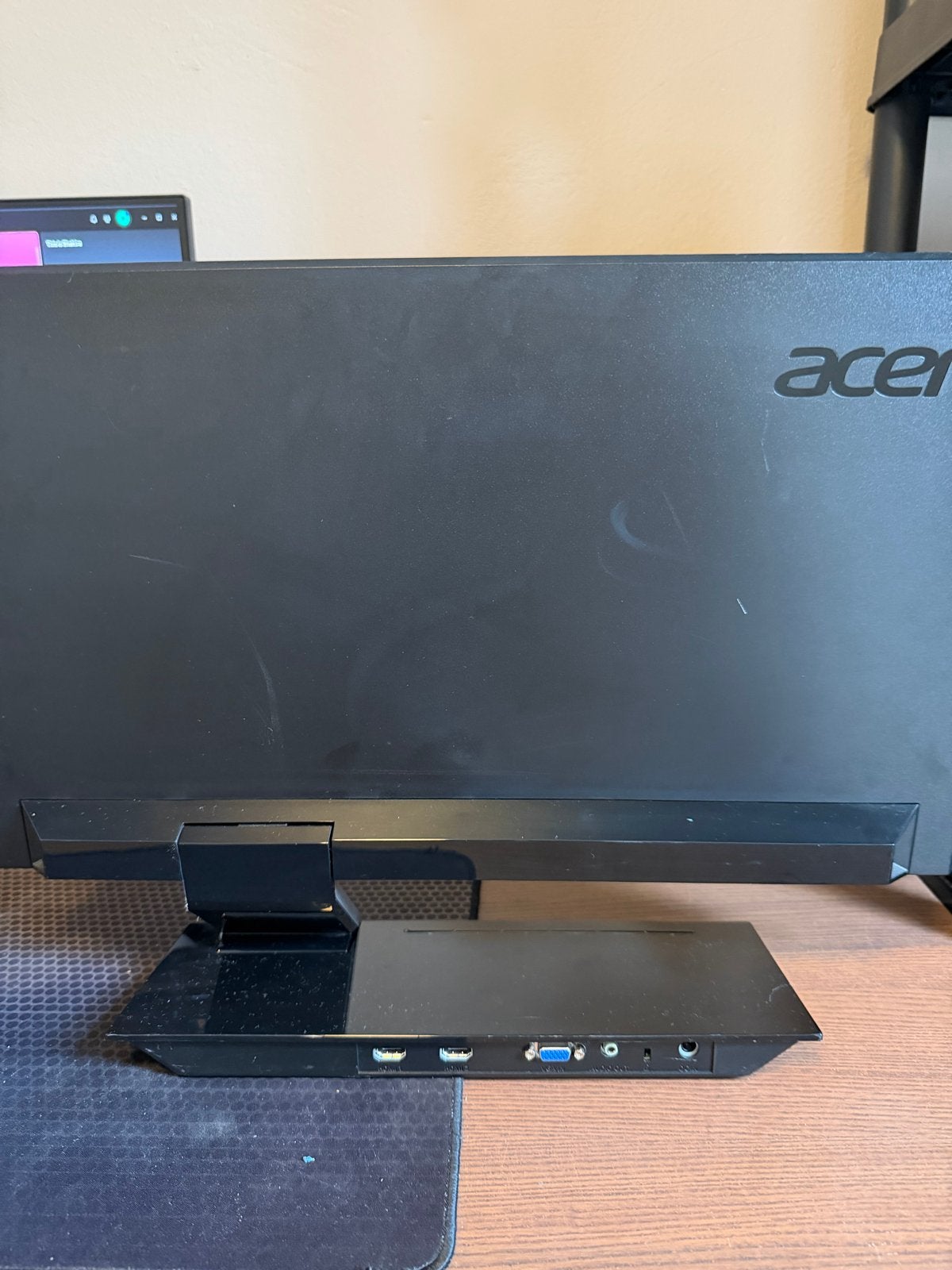 Acer beeldschermen, Computers en Software, Monitoren, Full HD, Ophalen of Verzenden, 60 Hz of minder, Gebruikt