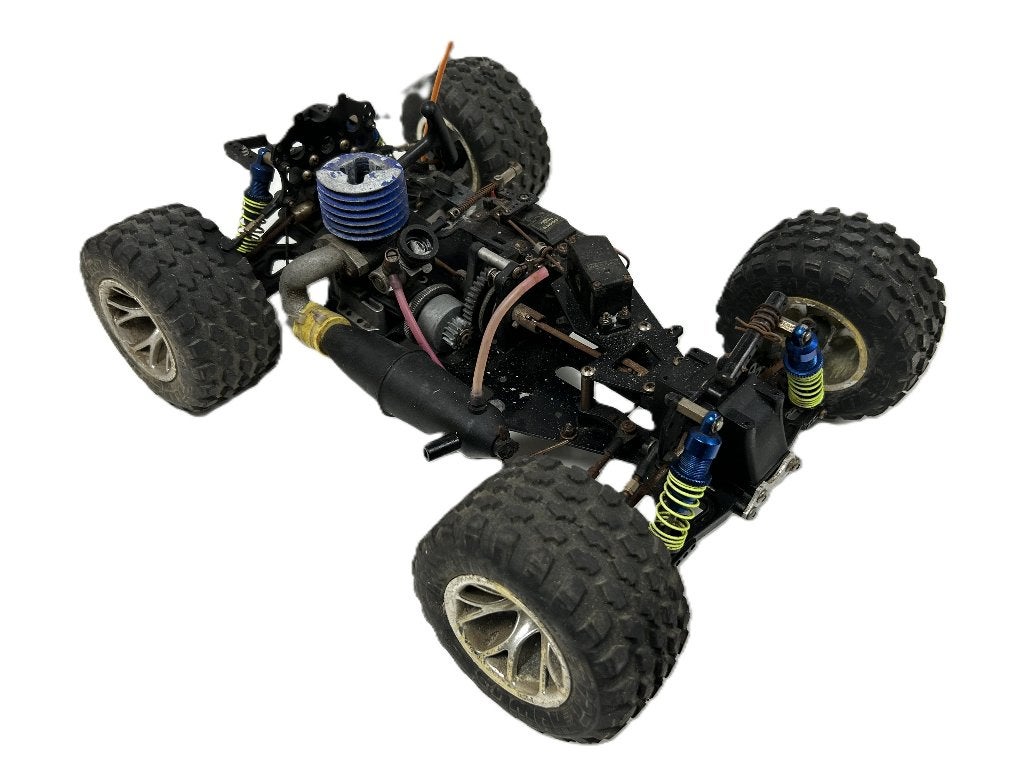 1/10 nitro offroad rc auto, Gebruikt, Auto offroad, Ophalen of Verzenden, Schaal 1:10
