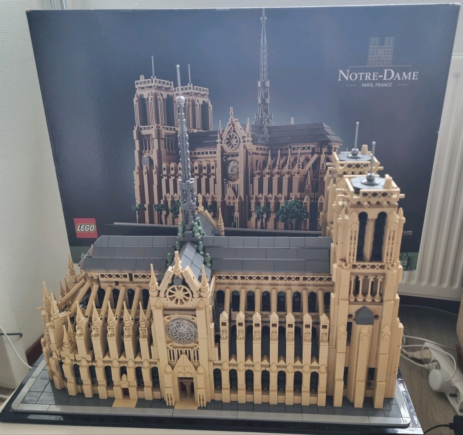 Lego Architecture 21061 Notre-Dame Paris - Zo goed als nieuw, Compleet, Lego, Architecture, Ophalen of Verzenden