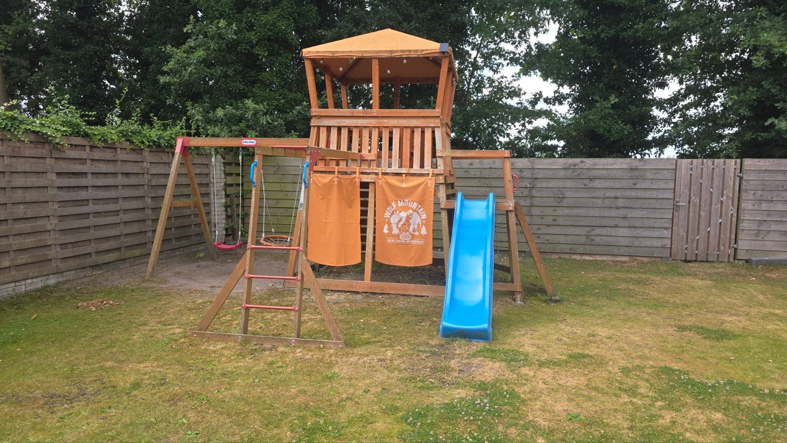 Groot speeltoestel, Kinderen en Baby's, Speelgoed | Buiten | Speeltoestellen, Ophalen, Gebruikt, Schommel