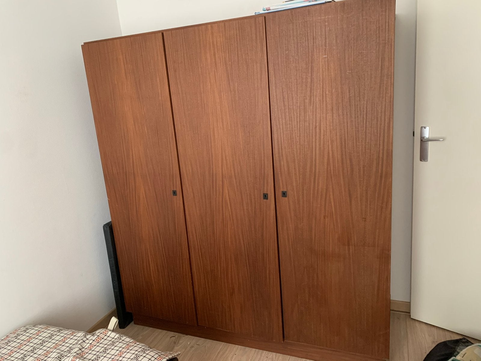 Vintage Pastoe stijl kledingkast met sleutels, Ophalen
