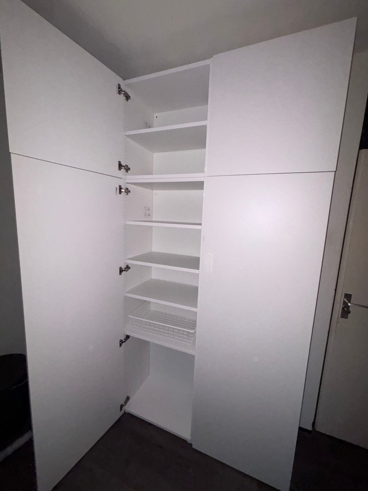 Ikea kledingast wit 240x120x40, Huis en Inrichting, Kasten | Kledingkasten, Ophalen, Met deur(en), 100 tot 150 cm, 200 cm of meer