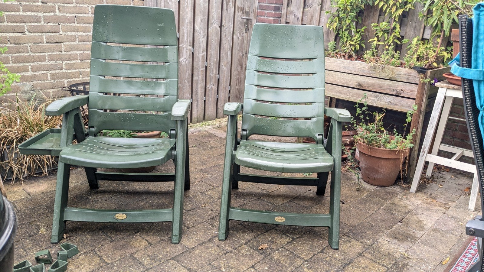 Hartmann Prestige stoelen, Ophalen