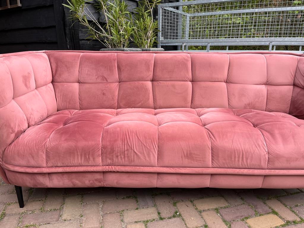 Gave roze bank Eijerkamp 2 meterx80cm, Huis en Inrichting, Ophalen, Tweepersoons, 75 tot 100 cm, Zo goed als nieuw