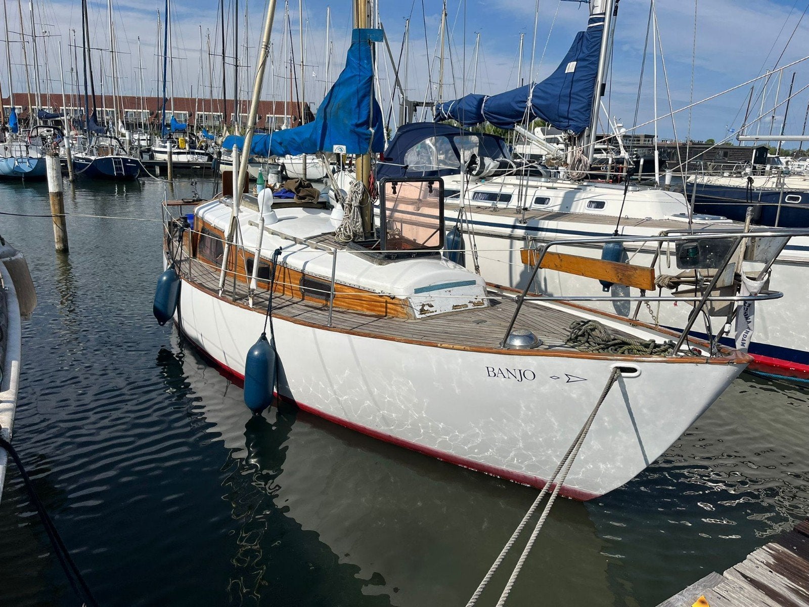 Zeilboot Trewes Commodore - Klassieke Schoonheid, Overige merken, Gebruikt, Ophalen of Verzenden, Klassieker