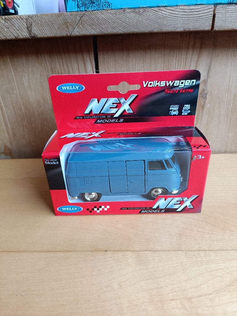 Welly VW T1 Bus  1 : 34/36, Ophalen of Verzenden, Nieuw, Auto, Overige merken