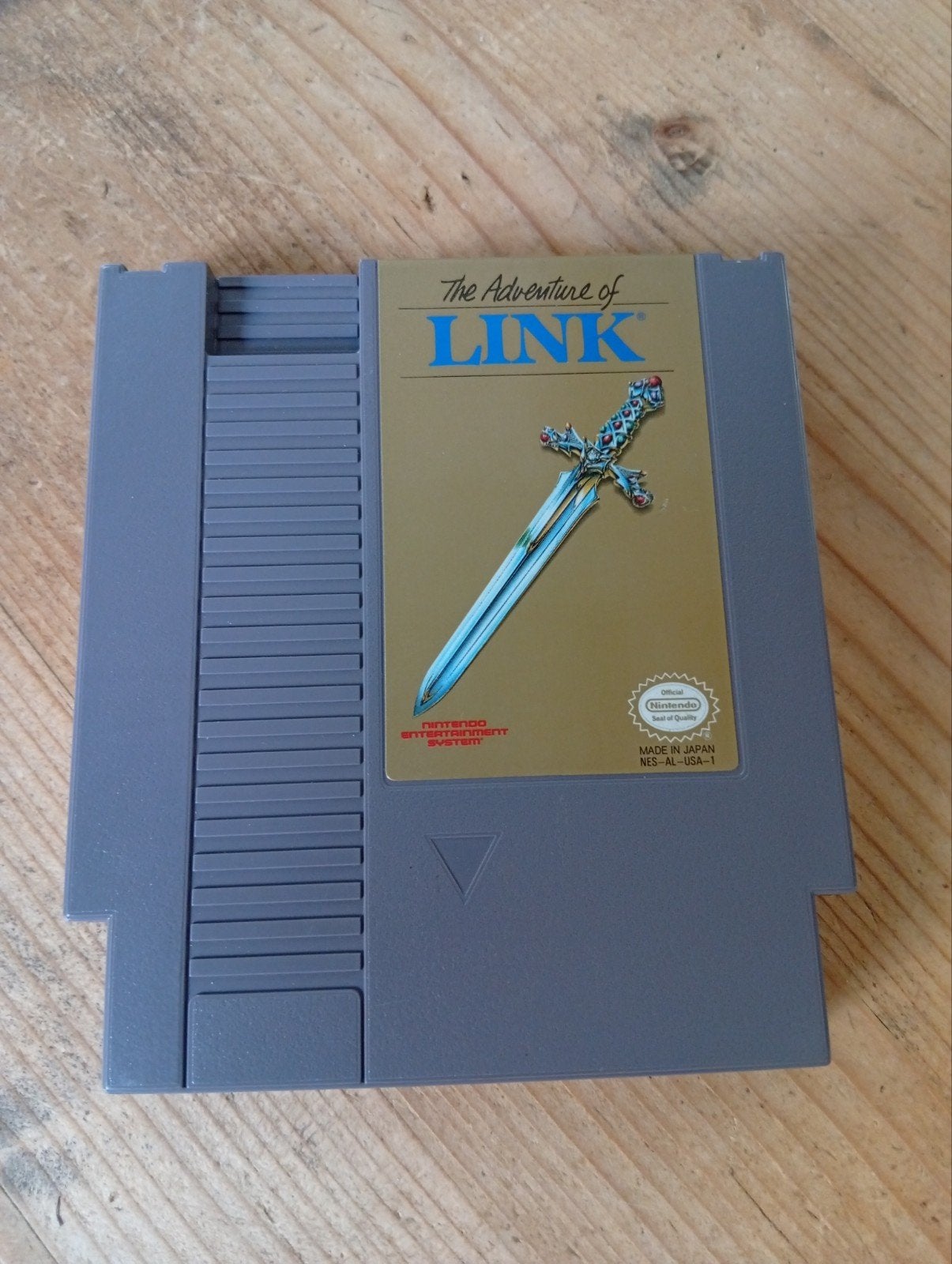 Zelda II The Adventure of Link NES (NTSC) - Gereinigd, 1 speler, Ophalen of Verzenden, Gebruikt, Role Playing Game (Rpg)