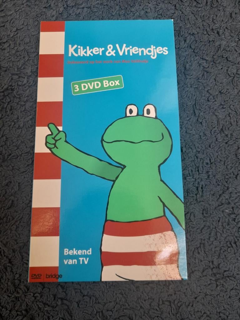 Dvd kikker en vriendjes, Ophalen of Verzenden, Zo goed als nieuw