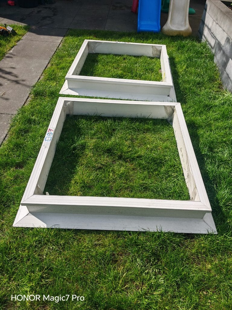 PVC dakopstand / lichtkoepel opstand 100x100 cm - 100% NIEUW, Ophalen, 80 tot 120 cm, 80 tot 120 cm, Nieuw