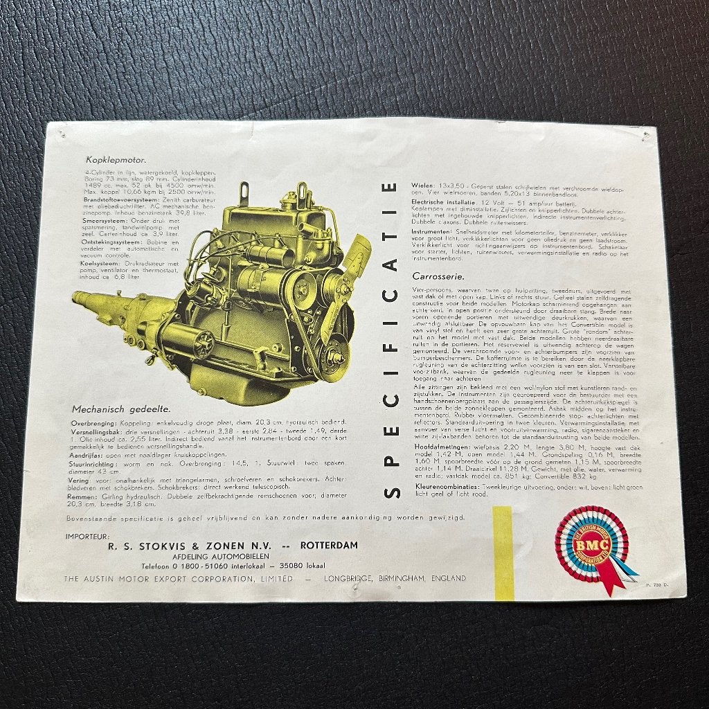 #15) METROPOLITAN 1500 - 1959, Verzenden, Gelezen, Overige merken