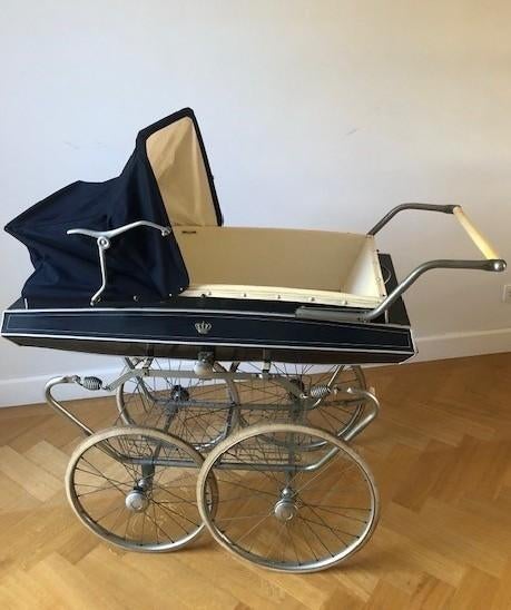 Ouderwetse Van Delft kinderwagen, Kinderen en Baby's, Kinderwagens en Combinaties, Ophalen, Gebruikt, Kinderwagen, Overige merken